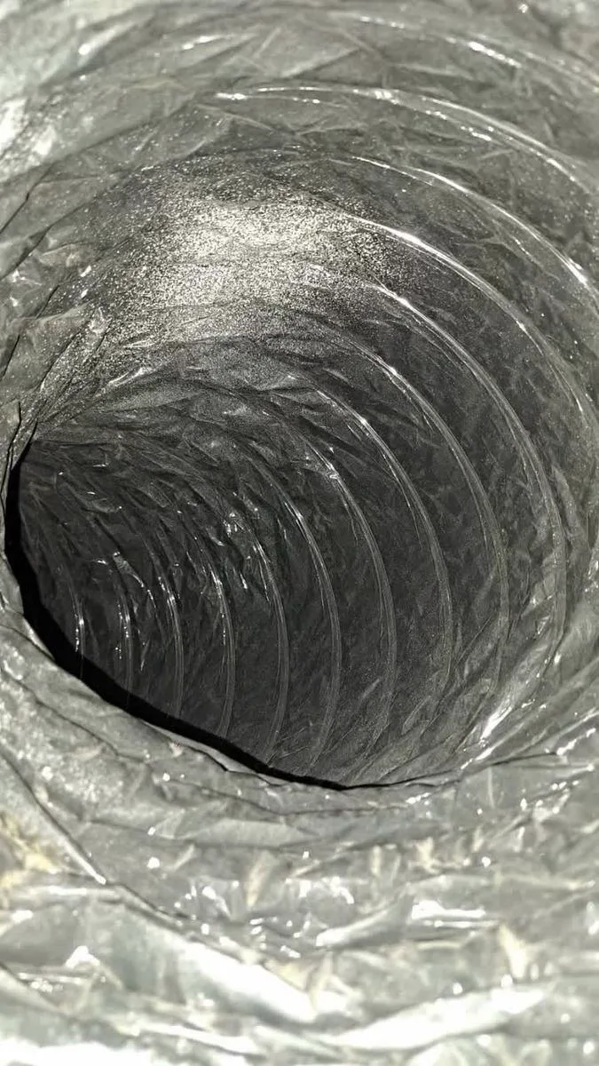 Vent system after AC maintenance and duct cleaning