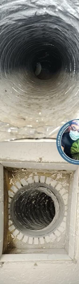 Ductwork before careful home protection and cleaning